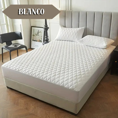Protector de Colchón Antifluido + 2 Fundas de Almohada de regalo.